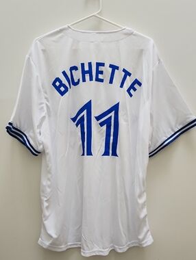 Blue Jays BO BICHETTE White Jersey and Headband Giveaway